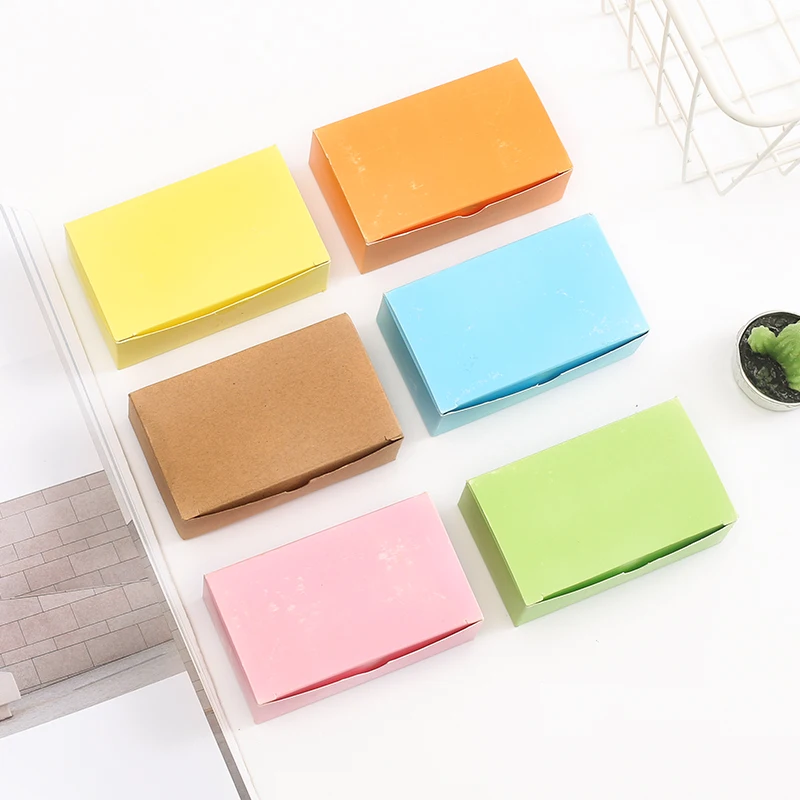 90Sheets/lot Creative Paper Blank Index Flash Cards Korea Stationery DIY Graffiti Kraft memo pad Colorful Message Card Word Note 20sheet set postcard kraft paper card letter pad diy scarpbooking graffiti greeting cards cardboard student school supplies