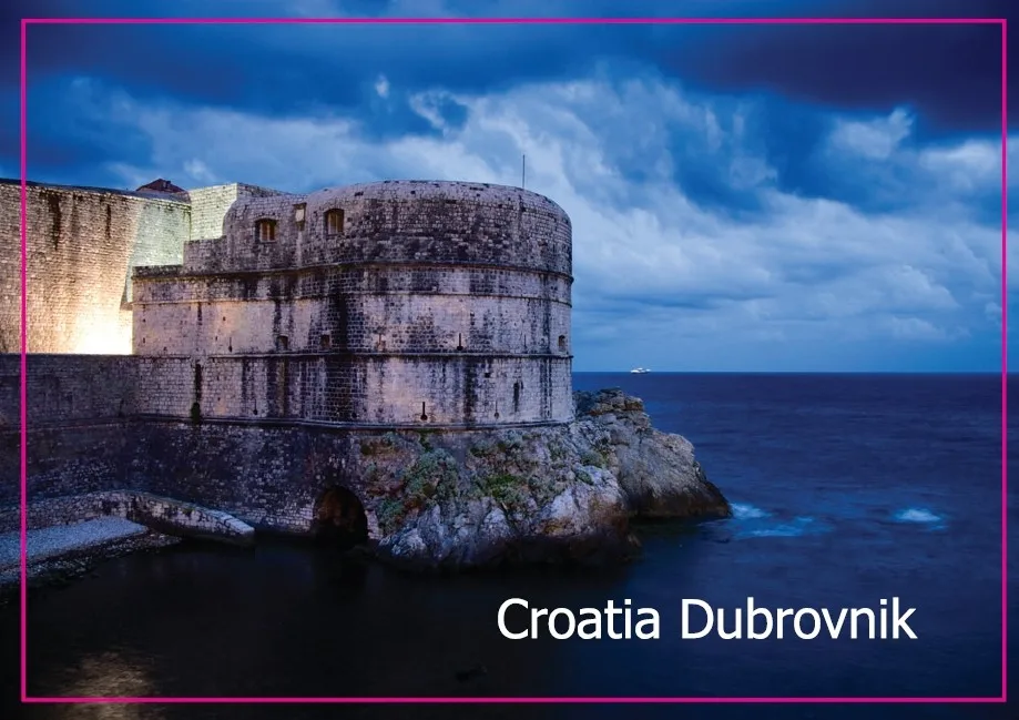 

Free Shipping over $12,Croatia Dubrovnik castle Landscape Fridge Magnet 5444 Tourism Souvenir