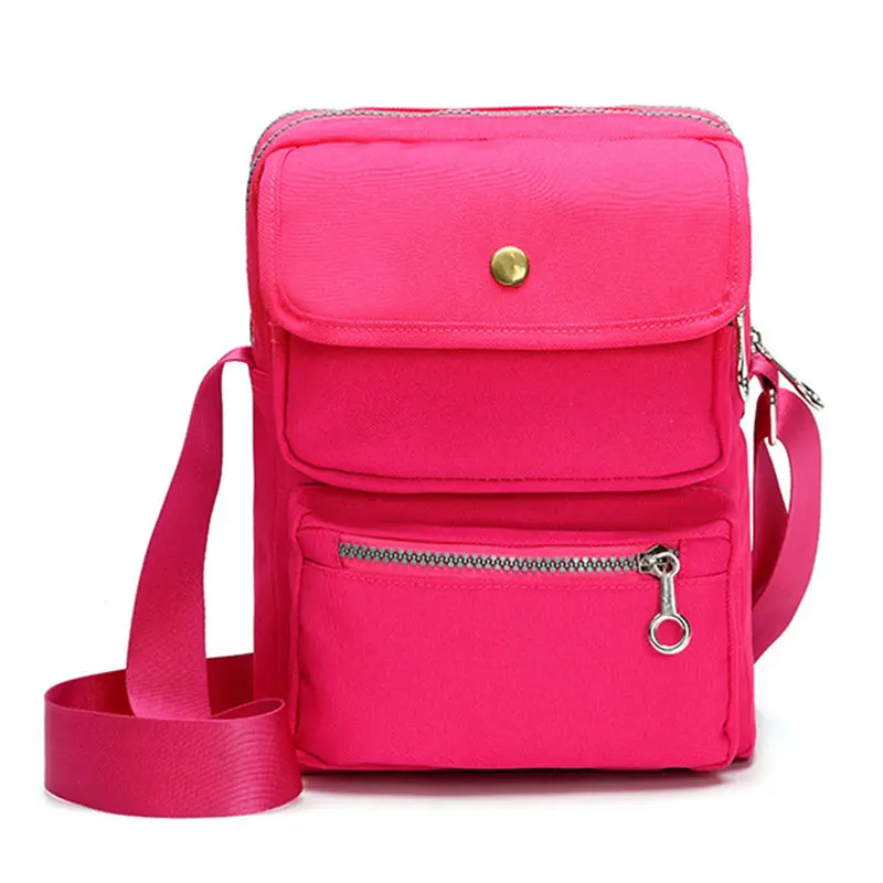Нейлоновая маленькая сумка через плечо, женские сумки-мессенджеры, повседневный стиль, женская сумка с клапаном, Женская сумочка, Bolsa, кошелек, для девушек, с карманами для мобильного телефона
