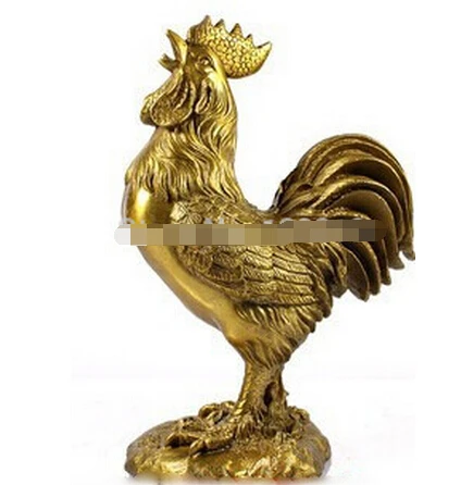

WBY---328+++Copper decoration home crafts round-bottomed copper chicken Bronze statue copper