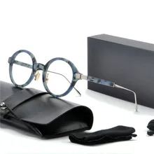 Очки для чтения круглый в винтажном и ретро стиле дизайнерские Брендовые очки для женщин очки модные мужские Оптические очки оправа NX