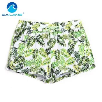 

GAILANG Brand Woman Shorts Trunks Swimwear Swimsuits Beach Boardshorts Women Boxer Casual Wear Active Short Bottoms Quick Dry