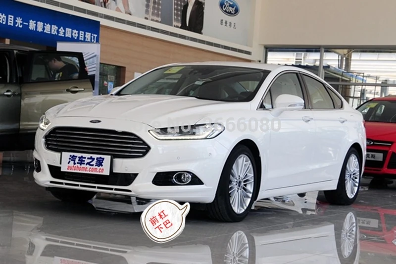 SHCHCG подходит для Ford Mondeo Fusion 2013 передний губы подбородок бампер спойлер разветвители кузова Комплект протектор 2 шт. автомобильные аксессуары