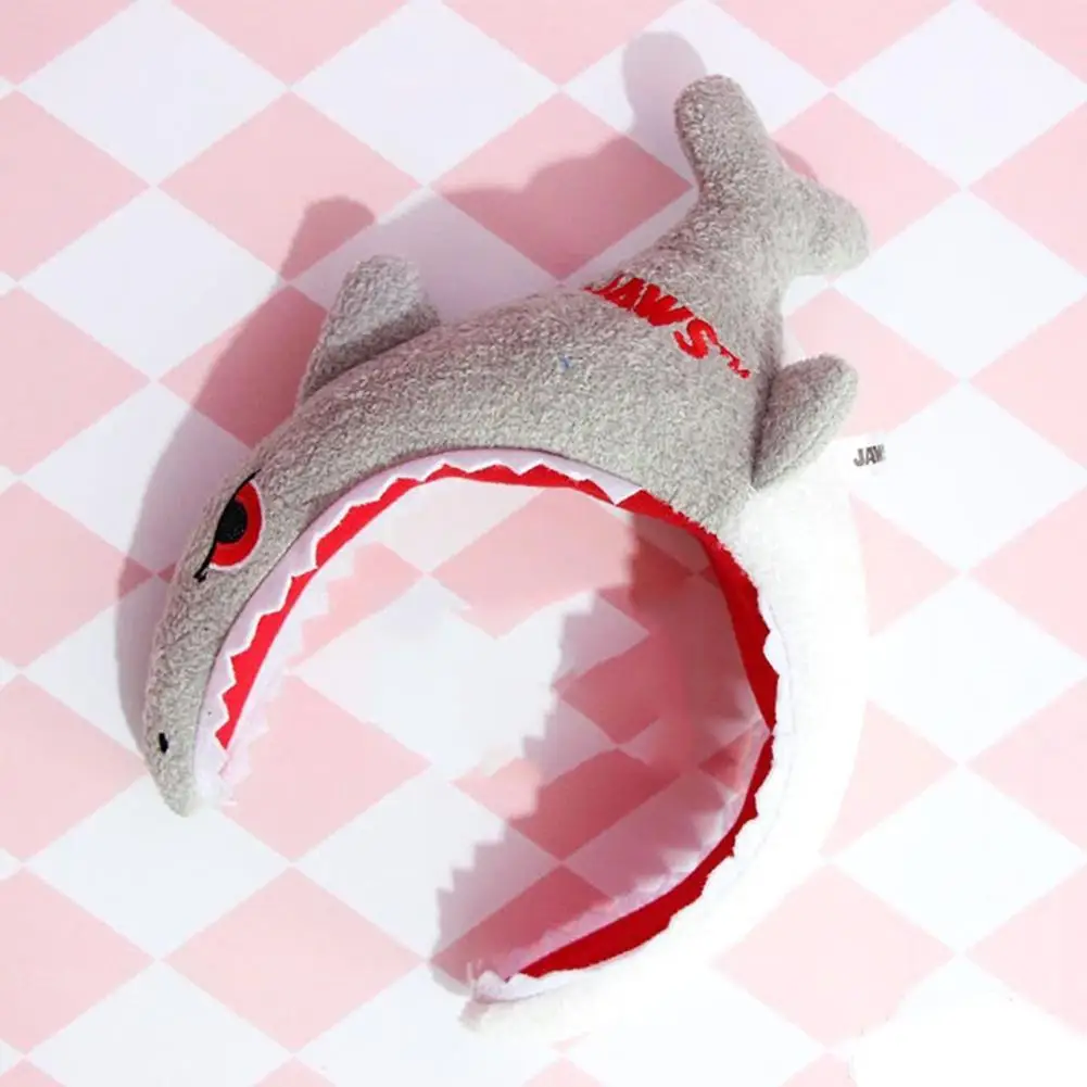 cheap Creative Cartoon Shark Hair Hoop Headband Cosplay Party Headwear Accessory hot