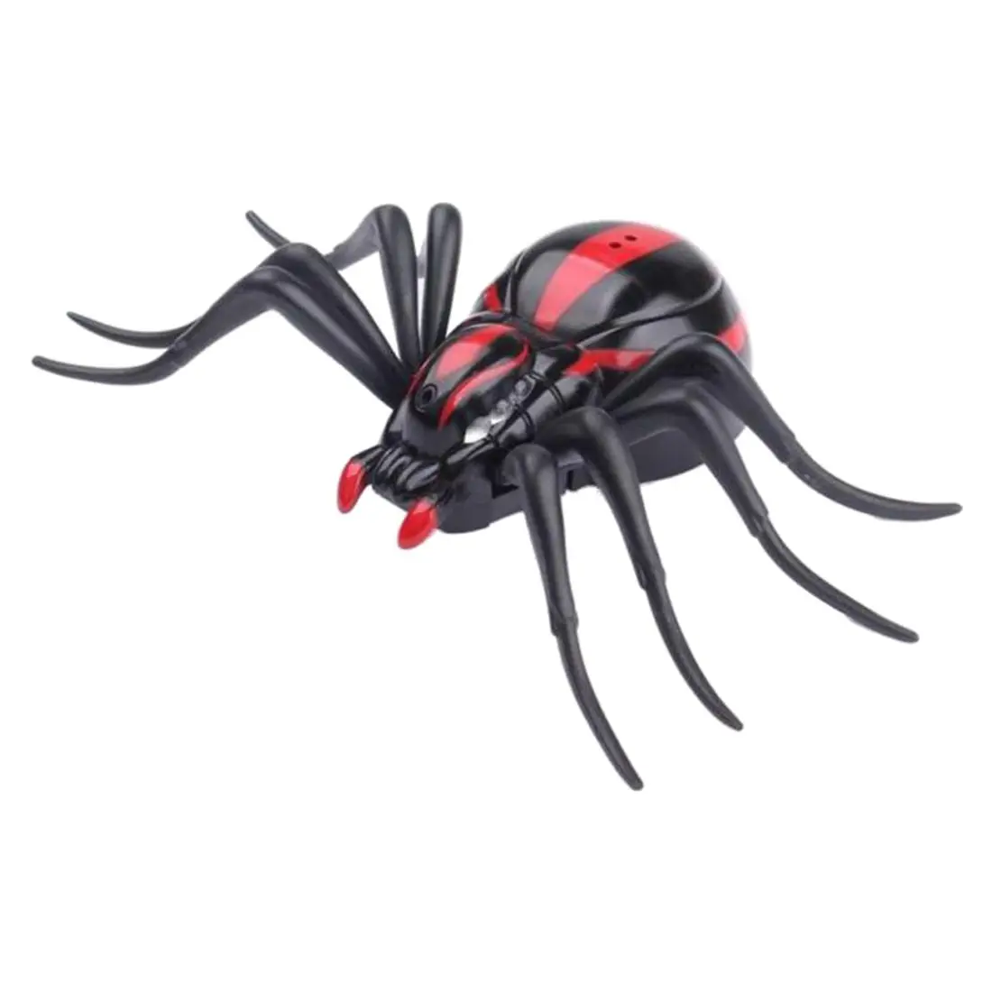 New Top Infrared Remote Control Mock Fake Ants Cockroaches Spiders RC Toy for Kids Black Red