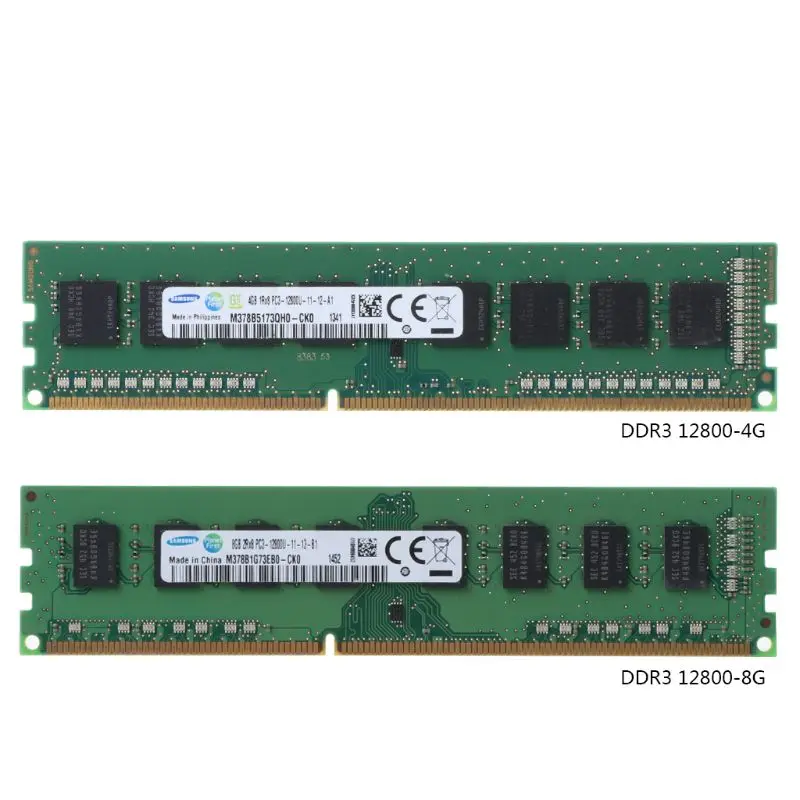 

New 4GB/8GB DDR3 PC3-12800S 1600MHz PC12800 DIMM Module for Samsung Chipset PC Desktop Memory RAM