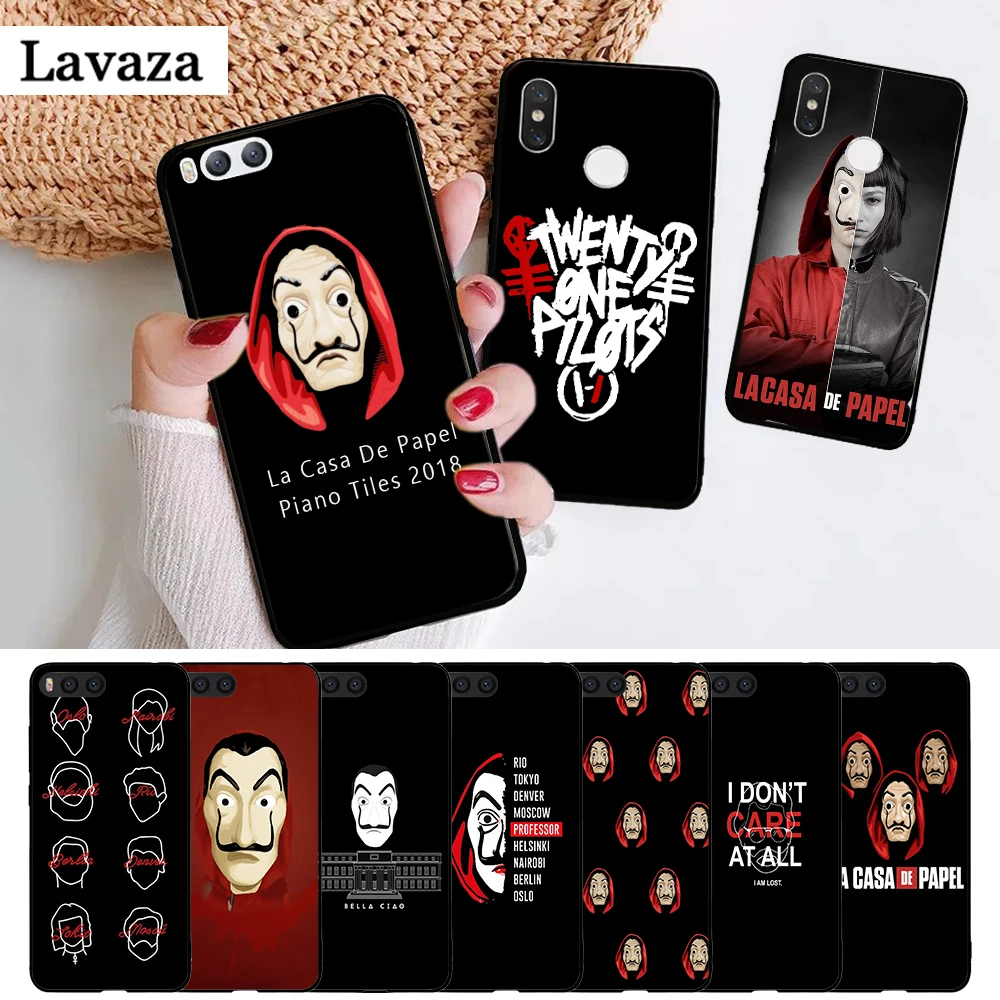Силиконовый чехол La Casa De Papel Money Heist для Xiaomi MI 5X 6 6X 8 9 SE 9T Pro CC9E CC9 A3 F1 A1 A2 Lite MAX 3|Бамперы|