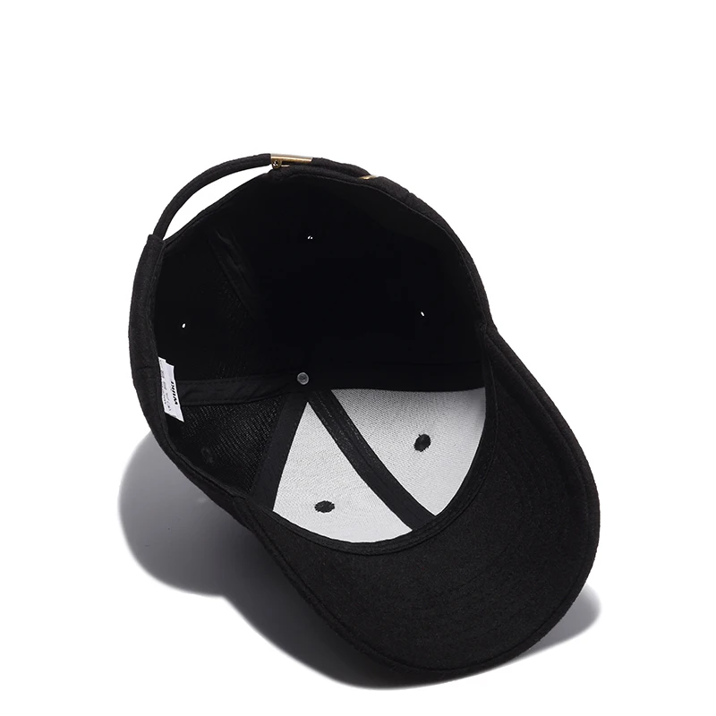 Wuke-Baseball-Cap-Black-Gray-Wool-Baseball-Cap-Men-Women-Brand-Caps-Snapback-Hats-Bone-Cap (3)