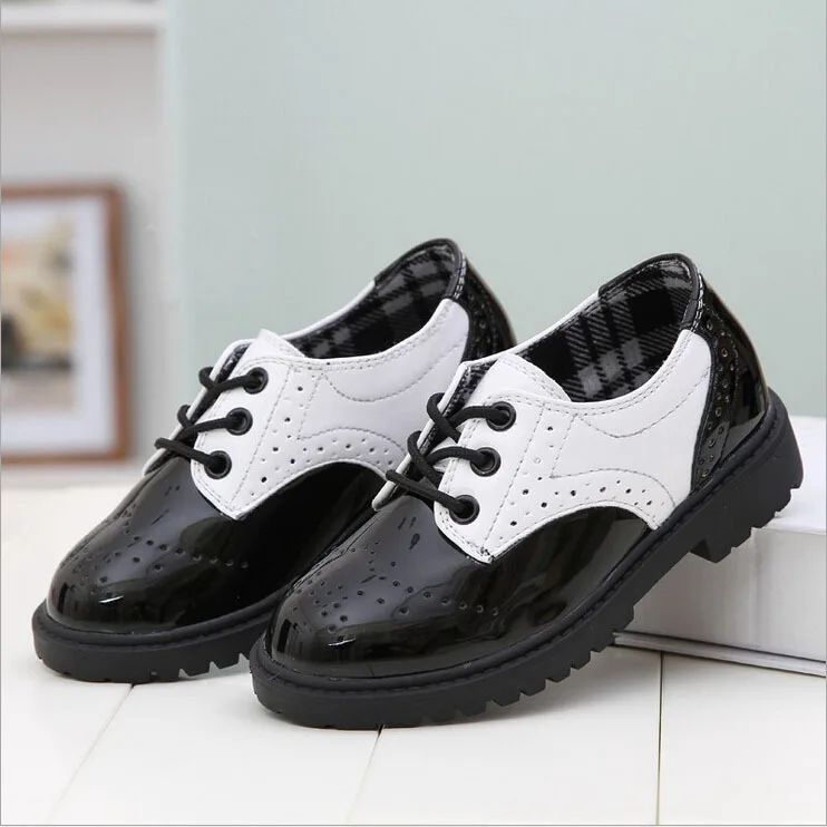 Acthink New 2017 Boys Formal Leather Shoes For Weddings England Acthink New 2017 Boys Formal Leather Shoes For Weddings England Style S Dress Brogue Uniform S002 In From Mother