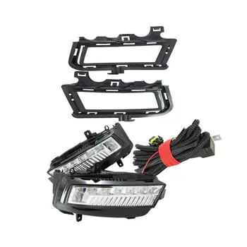 

Fog Lamp For VW Golf 7 A7 MK7 2013 2014 2015 2016 2017 Front LED Fog Lamp Fog Light Fog Lmap Grille