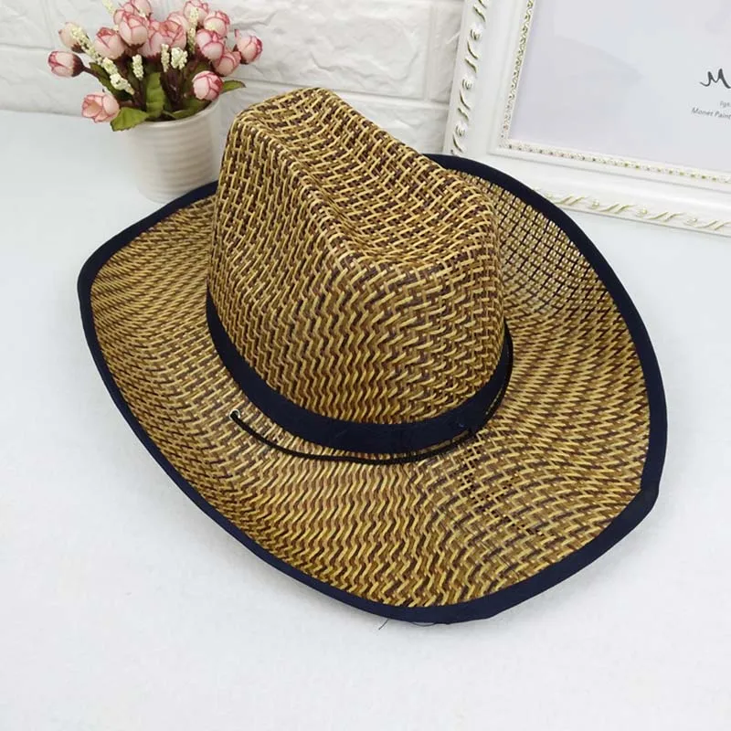 قبعات للحماية من الشمس الرجال فارس قبعات رعاة البقر الغربية قبعة من القش المحمولة الشاطئ قبعات الرياضة في الهواء الطلق الرجال و المرأة القبع... قبعات للحماية من الشمس الرجال فارس قبعات رعاة البقر الغربية قبعة من القش المحمولة الشاطئ قبعات الرياضة في الهواء الطلق الرجال و المرأة القبع...