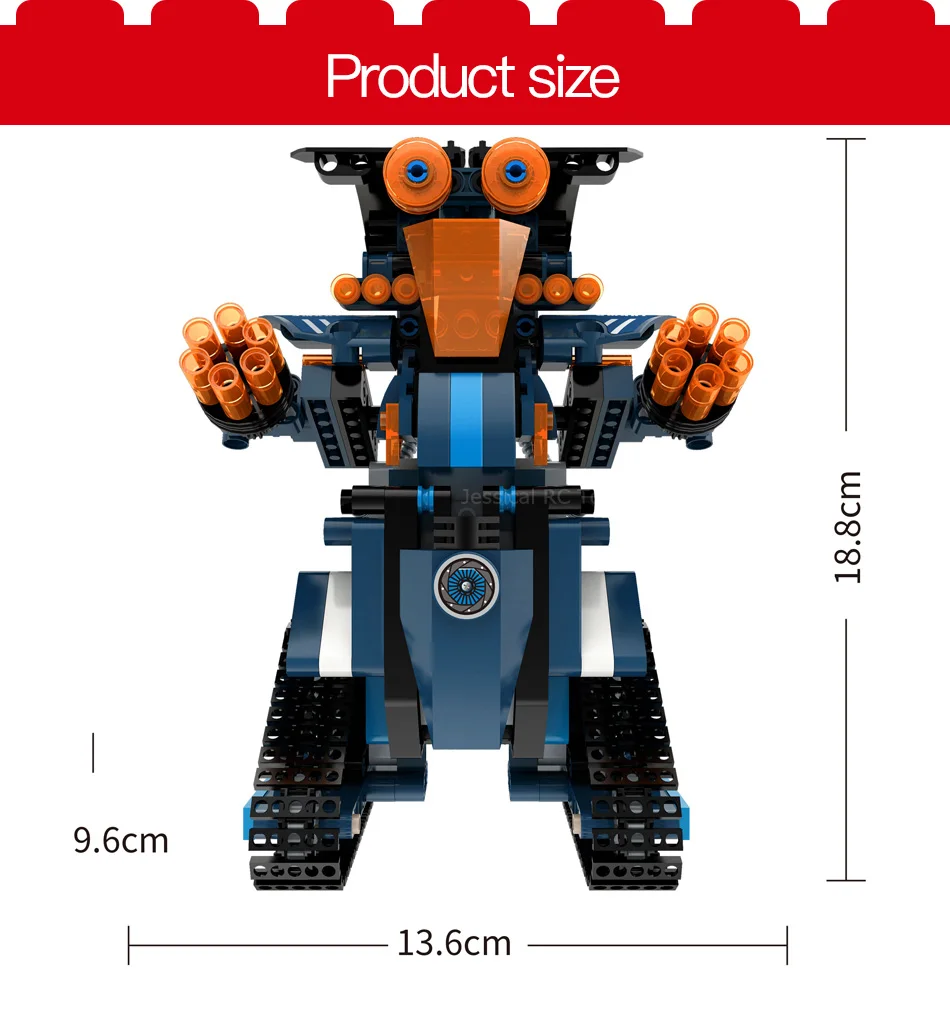 Technic RC пульт дистанционного управления Интеллектуальный робот технология сборки модульный робот DIY Сборные блоки кирпичи игрушки для мальчиков