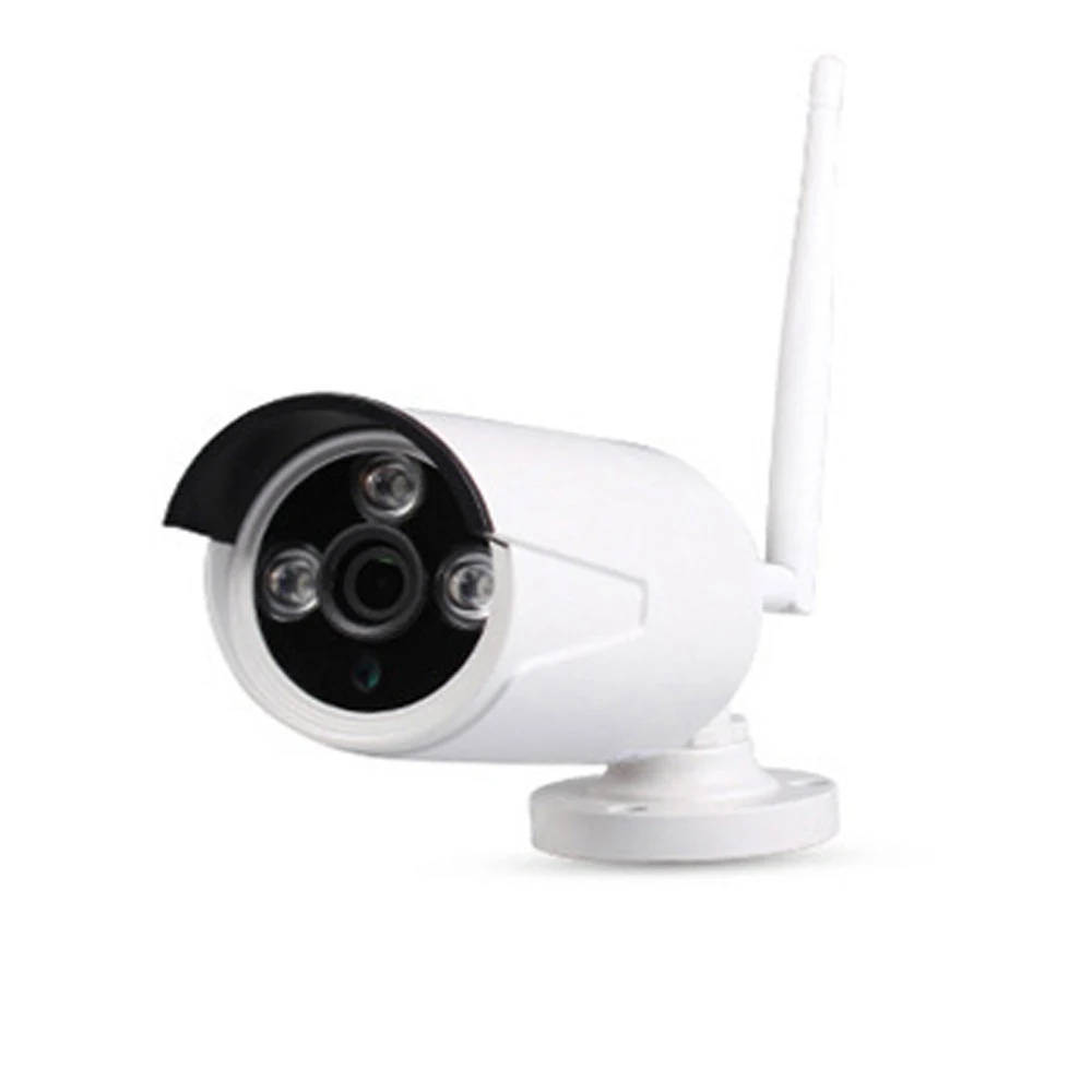 4CH 1080 P беспроводные наборы NVR 13 дюймов ЖК дисплей HD 2MP наружная камера