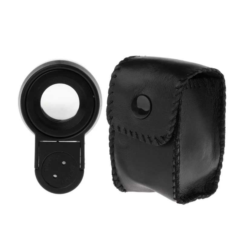 

Adjustable Loupe Magnifier Jewelry Magnifying Glass 45X Loop LED Focus UV Light