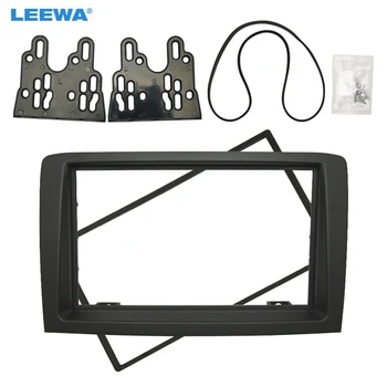 

LEEWA 2 DIN Car Stereo Radio Fascia Plate Panel Frame For Fiat Idea Audio Panel Dashboard Frame Trim Mount Kit #CA5204