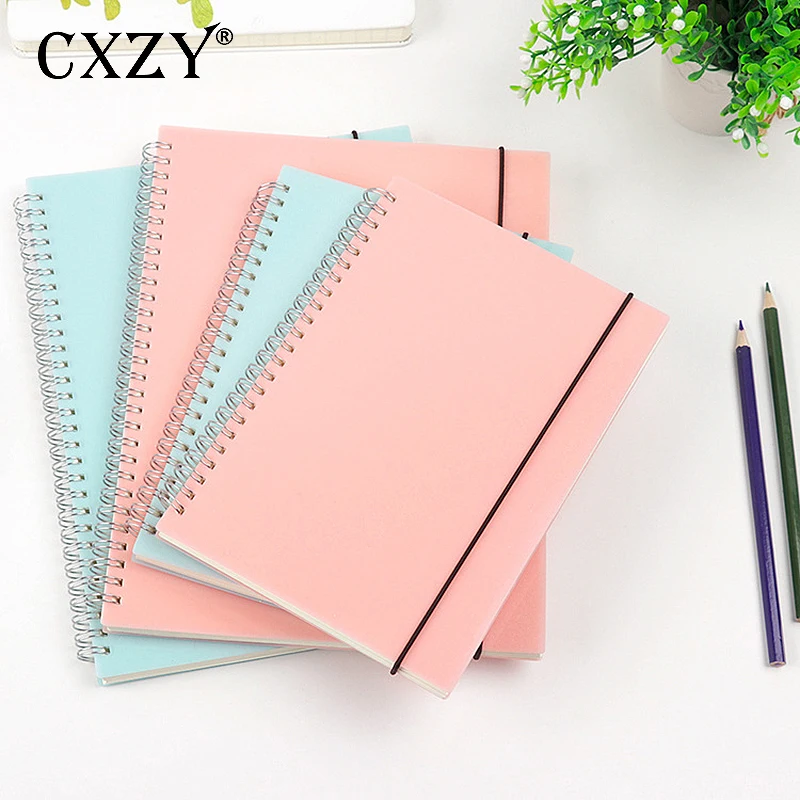 2019 muji style a5 b5 dotted grid blank spiral notebook
