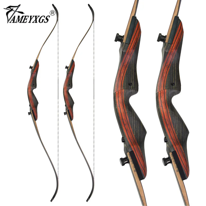 62inch Archery 20 50lbs American Black Hunter Recurve Bow 17inch Bow