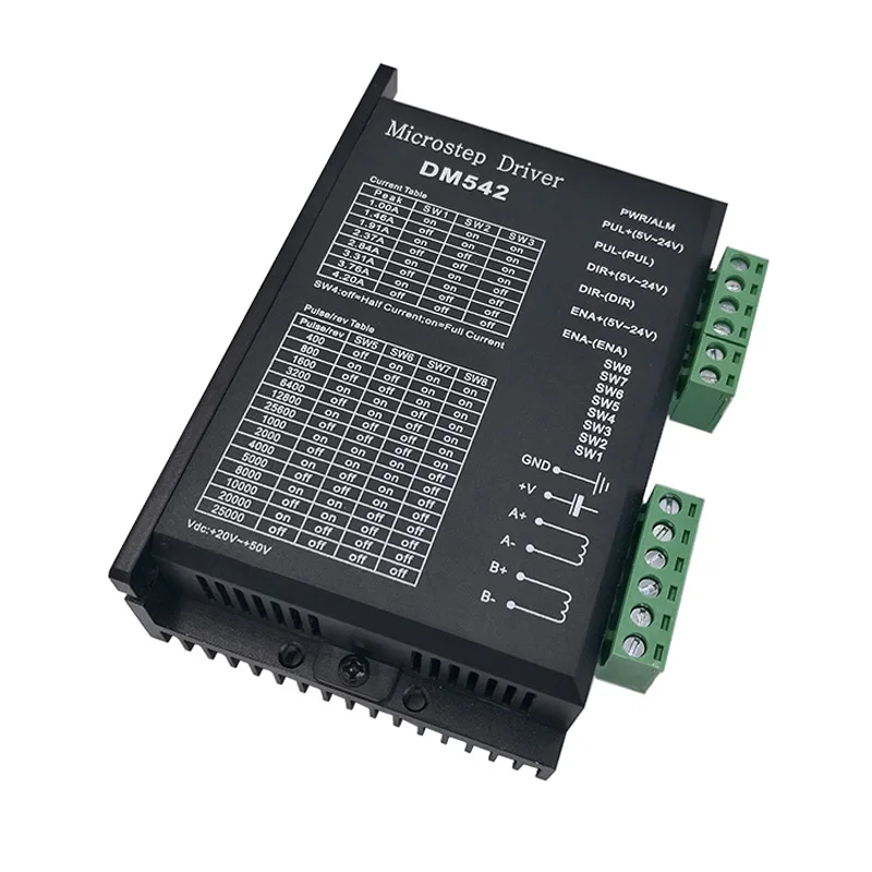 

DM542 Stepper motor driver controller for 57 86 series 2-phase digital stepper motor driver Nema17 Nema23