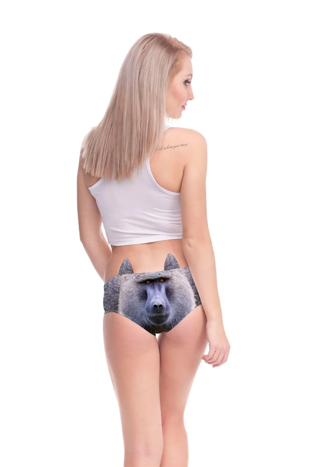 55462 MONKEY HAIR wiz modelka back