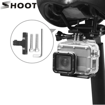

SHOOT Bike Cushion Clip Mount for GoPro Hero 8 7 6 5 Black Xiao Yi 4K Sjcam Sj8 Pro Dji Osmo Eken H9r Bicycle Holder Accessory