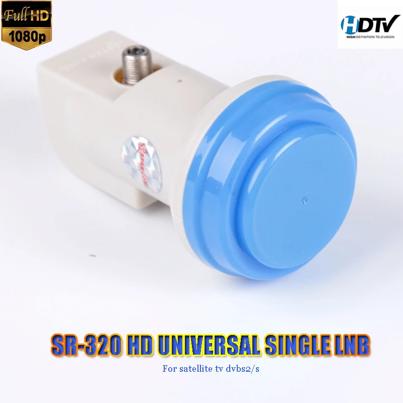 

HD digital ku band lnb hight gain Low noise figure:0.1dB lnb universal Single ku band lnb hd digital universal ku band lnbf