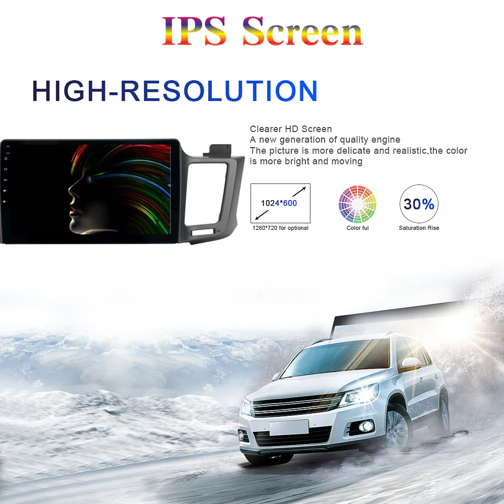 Excellent Android 9.0 Car Radio 2 Din GPS Navi for Toyota RAV4 2013 - 2018 PX6 Built-in DSP IPS Screen 4Gb+64Gb 6-Core RDS WIFI Bluetooth 8 Excellent Android 9.0 Car Radio 2 Din GPS Navi for Toyota RAV4 2013 - 2018 PX6 Built-in DSP IPS Screen 4Gb+64Gb 6-Core RDS WIFI Bluetooth 8