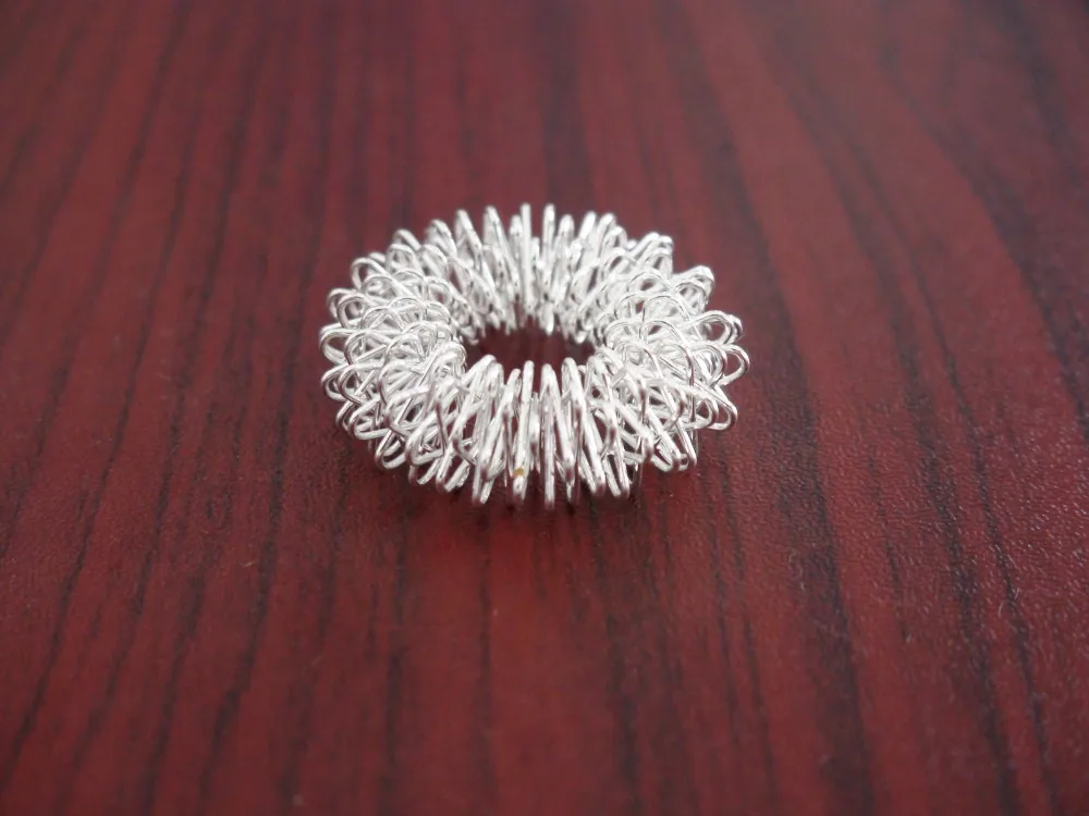 5Pcs Massage Finger lose Weight Hand Hot Sale Finger Ring Acupuncture Ring Health Care Body Massager stress reliever RingZ29201