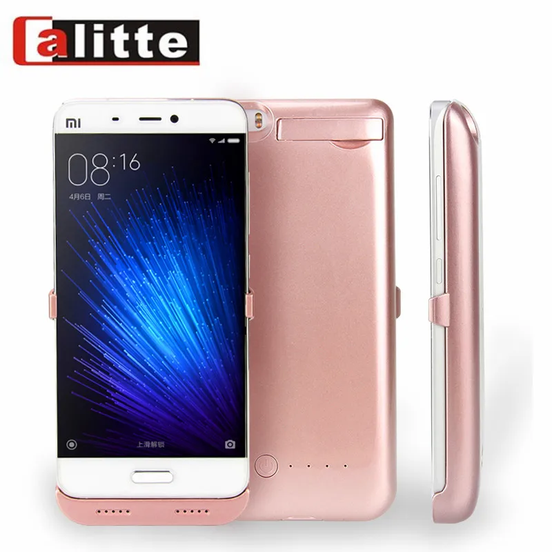 Ultra-thin Case For xiaomi 5 Battery Charger External Backup Mi5 Power case for Bank 4200mAh | Мобильные телефоны и
