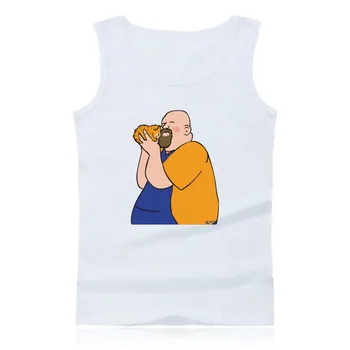 

Father-in-law with Funny Cat Tank Tops Men Sleeveless Shirt and Plus Size Bodybuilding Clothing in Summer Vests 4XL