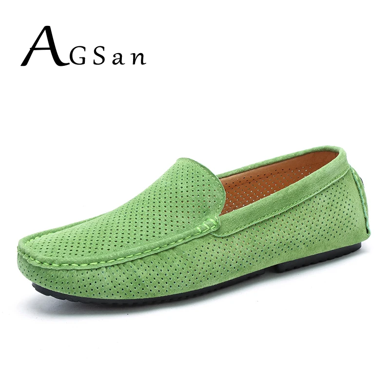 green driving shoes