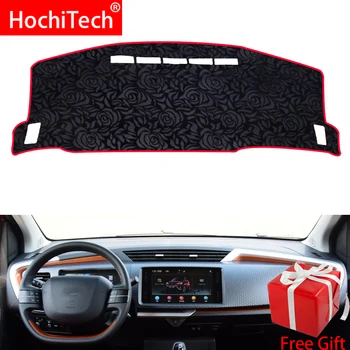 

Rose Pattern Non-slip Dashmat Dash Mat Dashboard Cover Pad Cover Carpet Car Sticker for GEELY VISION X1 2017 Car Styling