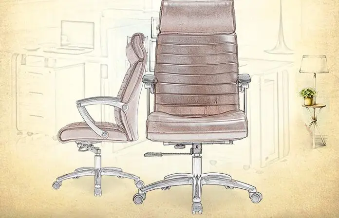 Бесплатная доставка больших кресло босса стул .. Поддержка талии офисное кресло вращающееся кресло лифт