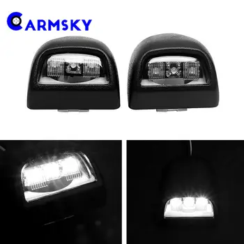 

ARMSKY 3 LED Matte/glossy Step Bumper Lens SMD Lamp License Plate Housing IP68 Lights For 99-13 Silverado Chevy 3500HD 2500