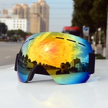 Big Ski Goggles Winter Sports Snowboard Windpro Sunglasses Anti-Fog UV Protection for Men Women Snowmobile Skiing Sport Skating ski goggles winter snow sports snowboard goggles with anti fog uv protection for men women youth snowmobile skiing skating mask