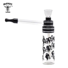 HORNET различные модели кальян курительные трубы стеклянные водопроводные трубы 120 мм Металлические табачные трубы длинные стеклянные рот фильтр