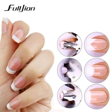 Fulljion 1 шт. Легкий Французский инструмент для ногтей многоразмерный резак трафарет для ногтей Триммер для ногтей маникюрный набор инструментов для укладки
