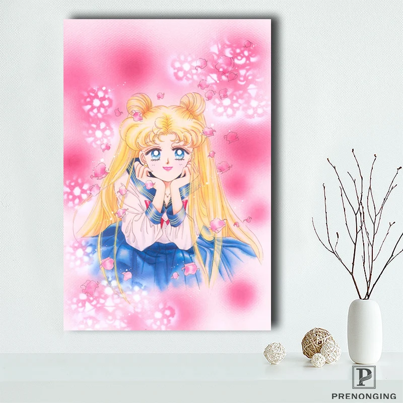 

Canvas Poster Silk Fabric P0417 Cartoon Poster Sailor Moon Poster Home Decor#190114S03