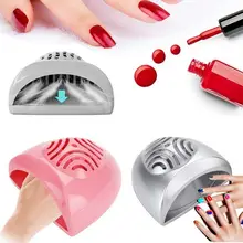Мини-портативные пальцы рук и ног лак для дизайна ногтей воздуходувка сушилка сушильное устройство с обдувом горячим воздухом отверждения ногтей гель сушилка для лака вентилятор