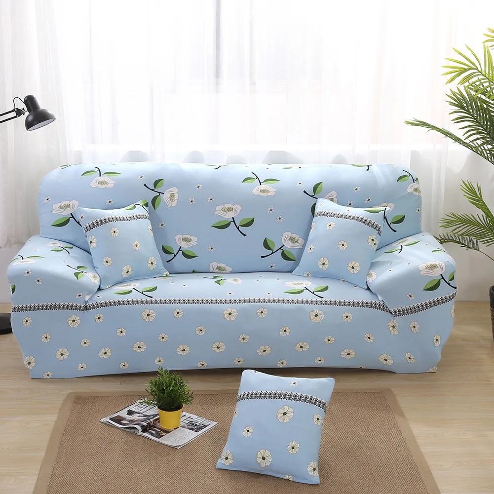 Sofa-slipcovers Tight Wrap All-inclusive Slip-resistant Elastic Cubre Sofa Towel Corner Sofa Cover Couch Cover 1/2/3-seater