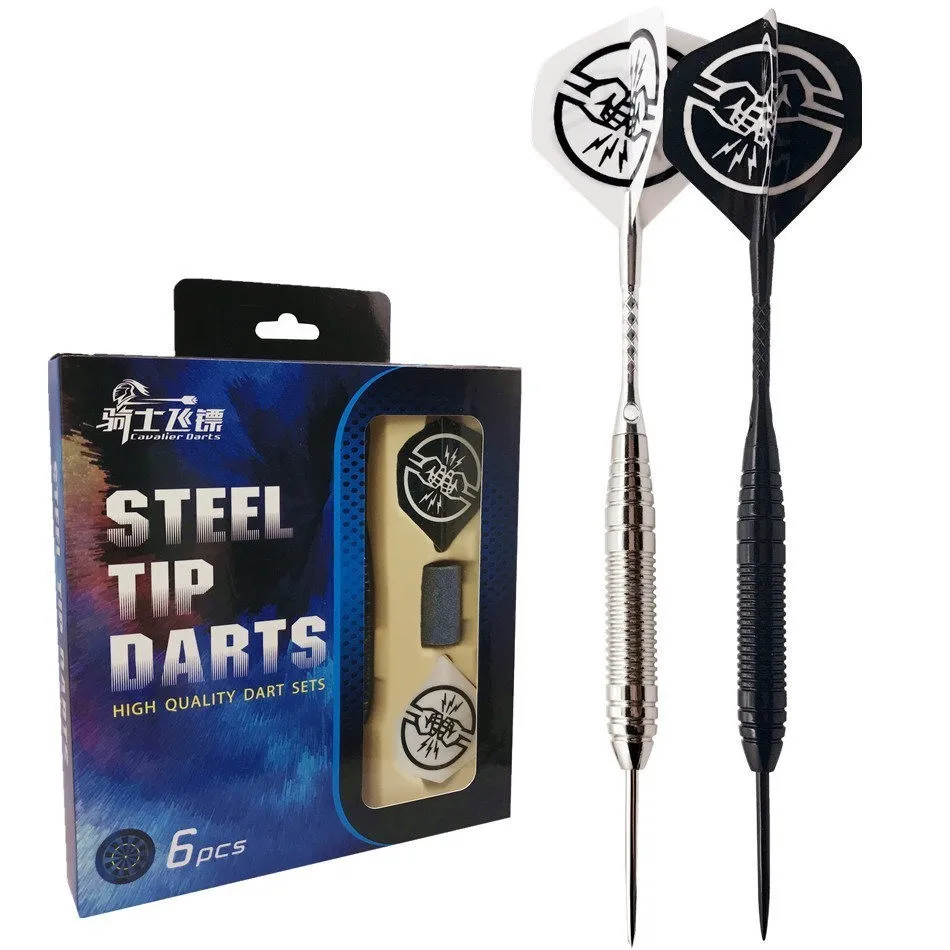 Buy 6pcs 22g Professional Steel Tip Darts Sliver And