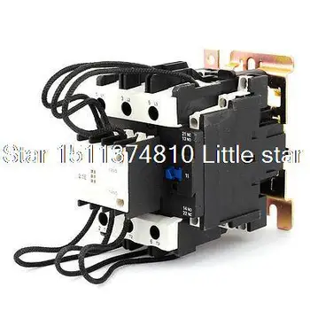 

DIN Rail Mounting 3Pole 2NO+1NC 220V Coil Changeover Capacitor Contactor CJ19-95