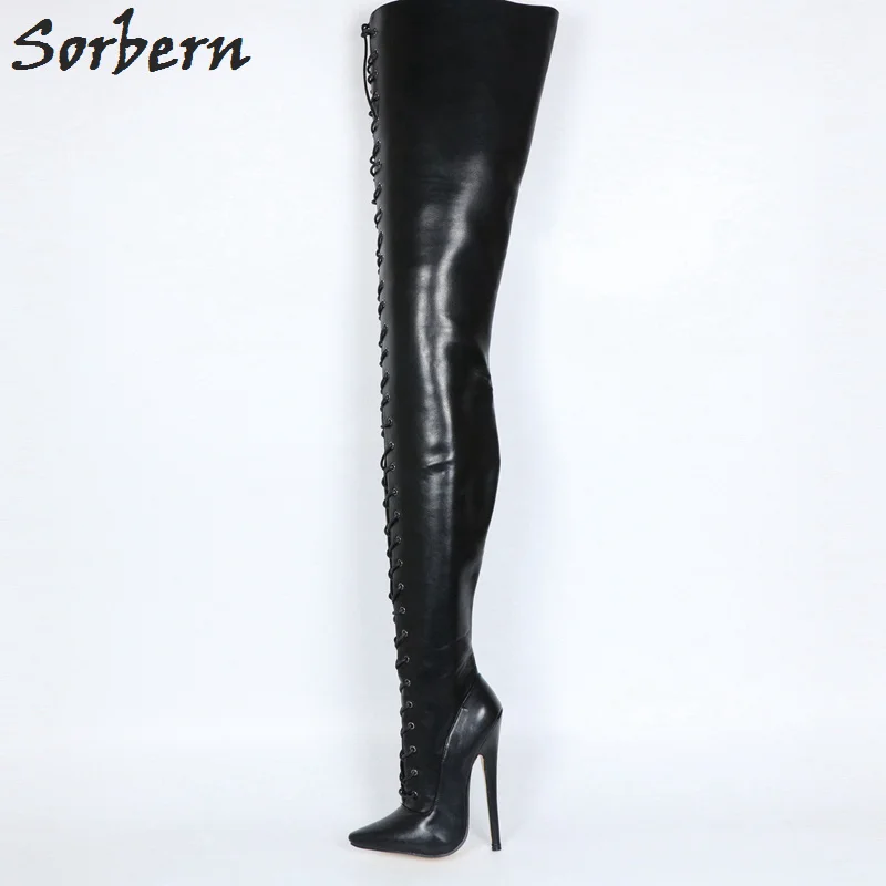 Long Boot Crotch High Booty Alternative 18cm Heel Defiant Footwear ...