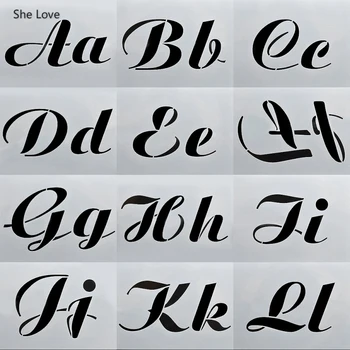 

Chzimade DIY Number Layering Stencil Template For Walls Painting Stencils Photo Album Scrapbooking Paper Cutting Dies Crafts