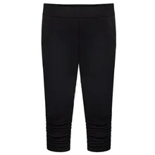 2016 Pantalones Mujer Europa Y El Gran Tamaño de Las Mujeres Ropa Casual Leggings Fat Verano Nuevos Pantalones Flacos Siete Tejido Elástico