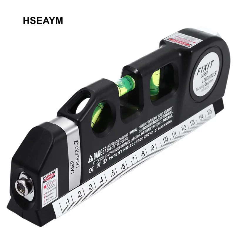 Multifunction Laser Level Marking Scale with Steel Tape Measure