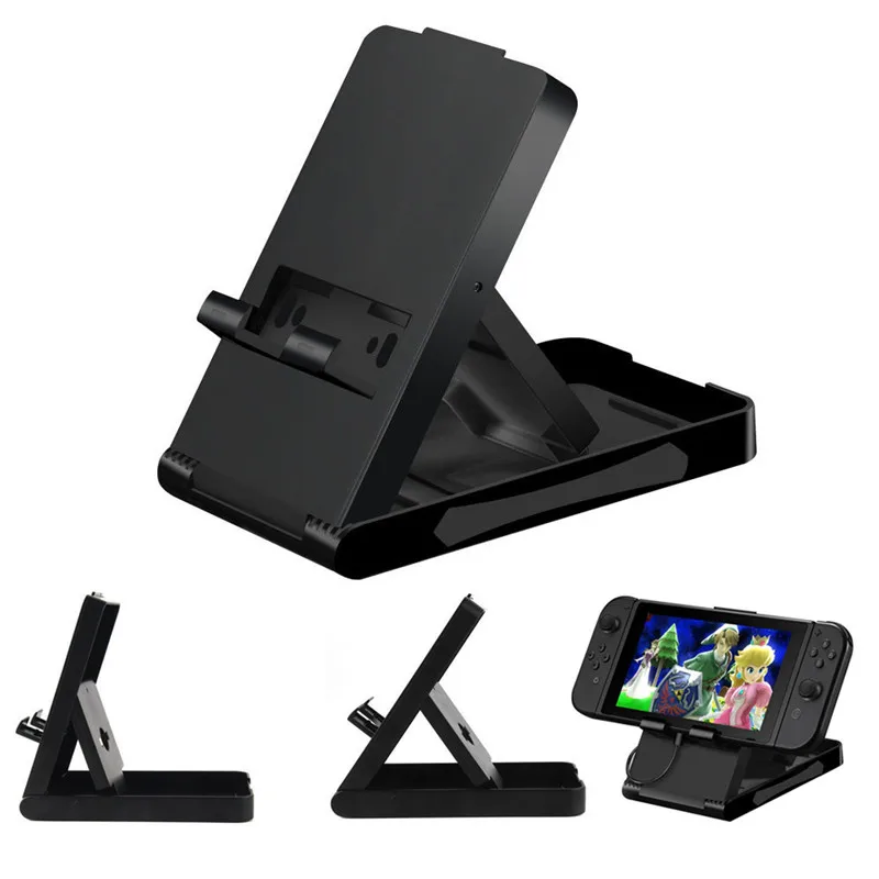 

Portable Foldable ABS Compact Bracket Play Holder Desktop Stand For Nintendo Nintend Switch Console Controller NS Accessories