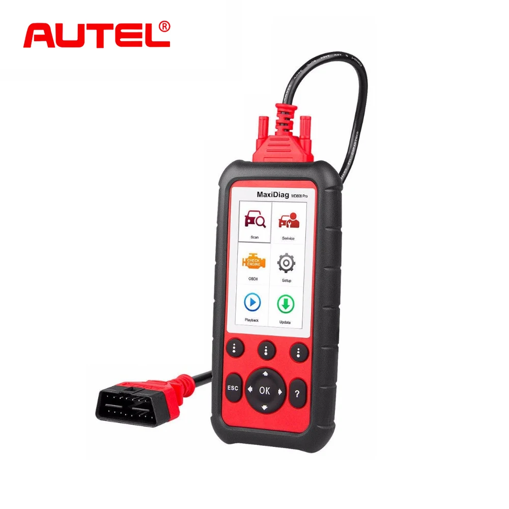 Autel MD808 PRO все системы OBD2 сканер автомобильный Diagnsotic инструмент поддержка BMS/сброс масла/SRS/EPB/DPF лучший ручной автоматический сканер