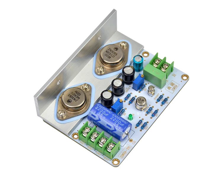 pre amp AIYIMA 1Pcs 1969 Class A Power Amplifier Board 10-15W HiFi Audio Amplificador MOT/2N3055 PCB Assembled Board And Diy Kits voltage controlled amplifier