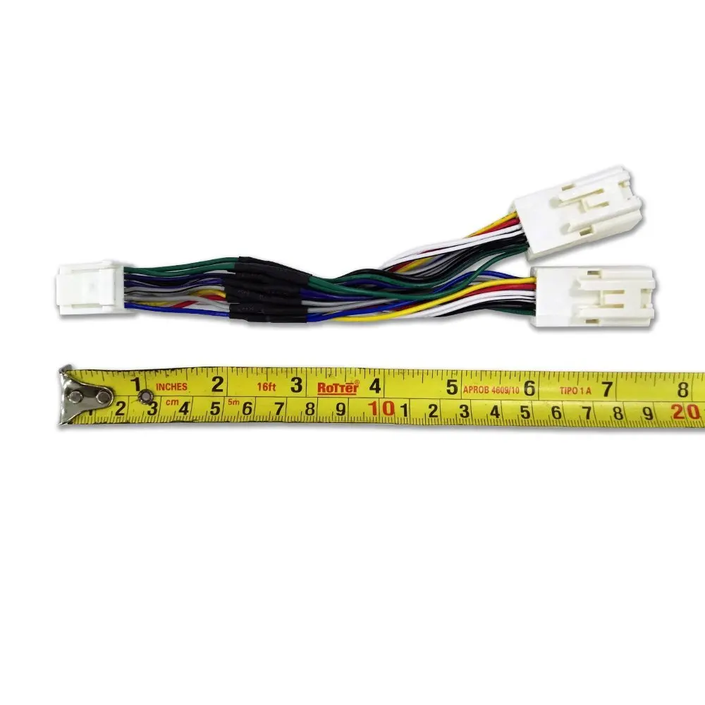 APPS2Car 6+6 Pin to 6+6Pin & 6+6Pin Y Cable Radio Wiring Harness for Toyota  Lexus Scion USB Adapter CD Changer Navigation Device-in Car MP4 & MP5  Players ...