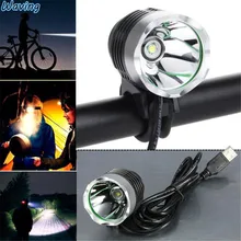 1PC font b Flashlight b font 3000 Lumen XML T6 USB Interface font b LED b